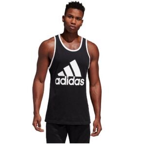 Adidas Men’s Badge of Sport Classic Tank Black/White